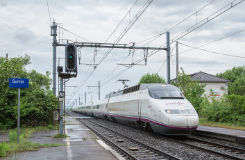 Картинка техника поезда состав локомотив рельсы дорога железная