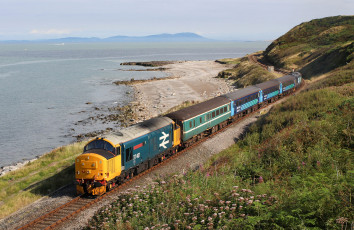 Картинка техника поезда состав рельсы локомотив дорога железная