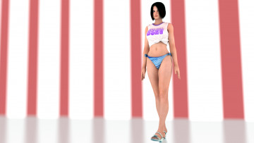 Картинка 3д+графика люди+ people взгляд девушка фон