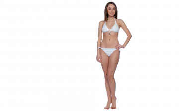 Картинка девушки -unsort+ брюнетки +шатенки купальник улыбка русоволосая