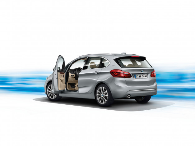 Обои картинки фото автомобили, bmw, 225xe, active, tourer, f45, 2015г