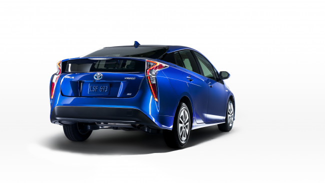 Обои картинки фото автомобили, toyota, us-spec, prius, 2016г