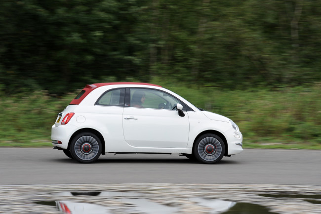 Обои картинки фото автомобили, fiat, 500c, 2015г, 312, uk-spec