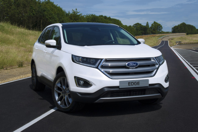Обои картинки фото автомобили, ford, edge, eu-spec, 2015г