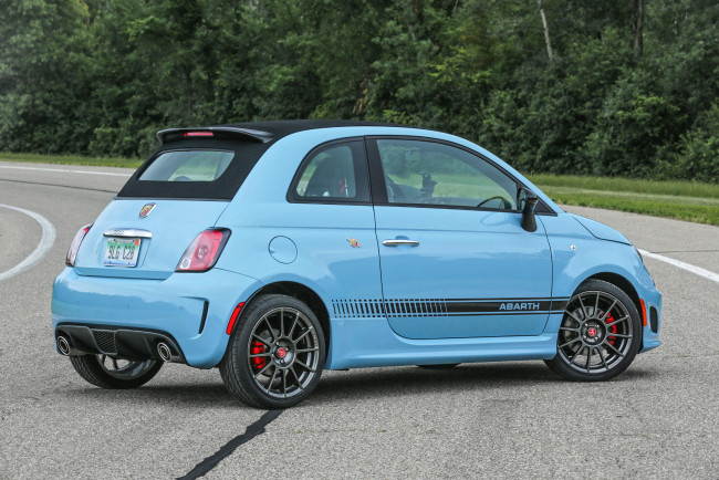 Обои картинки фото автомобили, fiat, 2013г, 500c, abarth, us-spec
