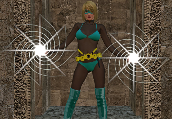 Обои картинки фото 3д графика, фантазия , fantasy, маска, фон, взгляд, девушка