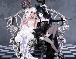 Картинка аниме unknown +другое девушка фон взгляд