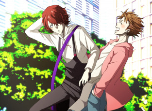 Картинка аниме psycho-pass парни