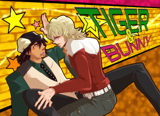 Картинка аниме tiger+and+bunny барнаби котецу