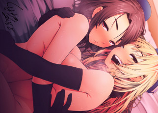 Картинка аниме kantai+collection девушки