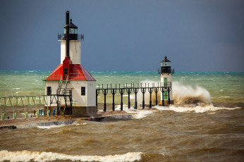 Картинка природа маяки побережье маяк