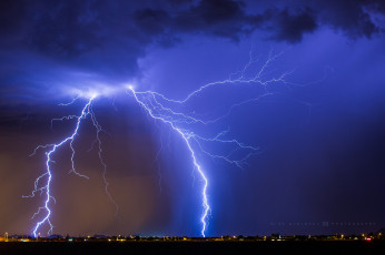 Картинка природа молния +гроза