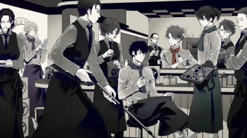 Картинка аниме psycho-pass персонажи