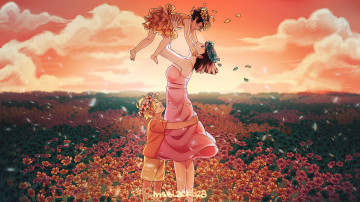 Картинка аниме naruto химавари хината боруто