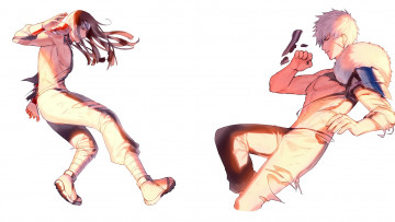 Картинка аниме naruto братья тобирама хаширама