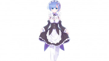 Картинка аниме re +zero+kara+hajimeru+isekai+seikatsu фон девушка