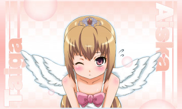 Картинка аниме toradora фон взгляд девушка