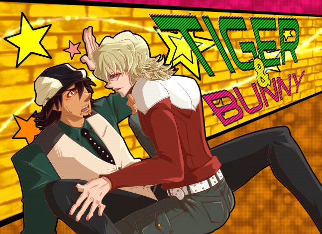 Обои картинки фото аниме, tiger and bunny, барнаби, котецу