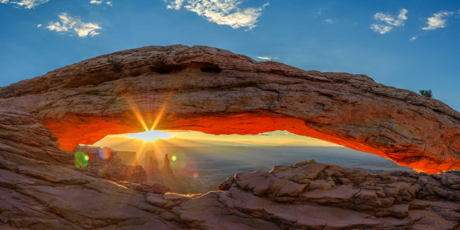 Обои картинки фото природа, восходы, закаты, закат, скала