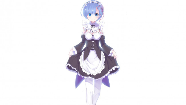 Обои картинки фото аниме, re,  zero kara hajimeru isekai seikatsu, фон, девушка