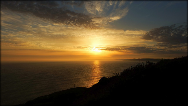 Обои картинки фото природа, восходы, закаты, закат