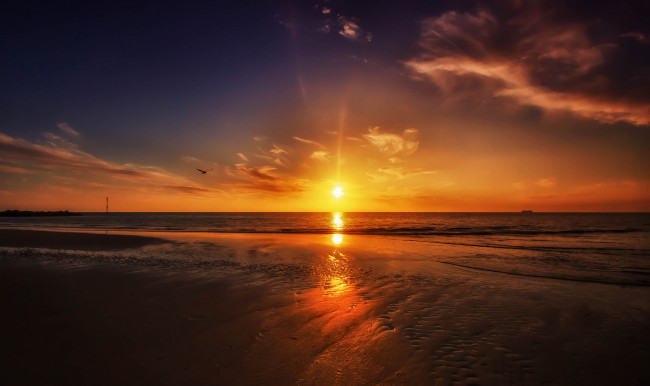 Обои картинки фото природа, восходы, закаты, рассвет