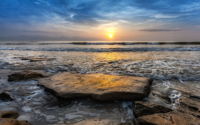 Обои картинки фото природа, восходы, закаты, рассвет