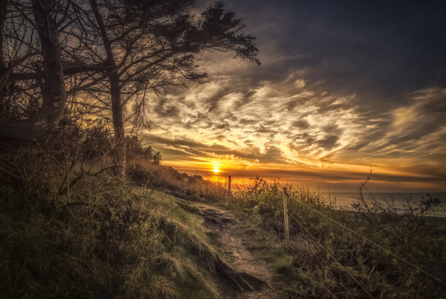 Обои картинки фото природа, восходы, закаты, рассвет