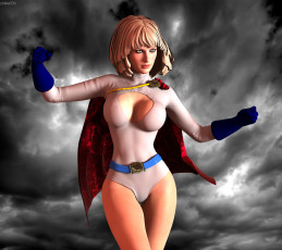 Картинка 3д+графика фантазия+ fantasy фон взгляд девушка