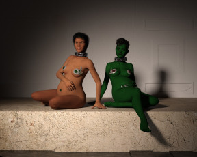 Картинка 3д+графика фантазия+ fantasy фон взгляд девушки