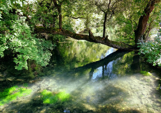 Картинка природа водопады простор