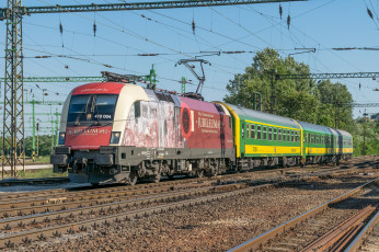 Картинка техника электровозы состав локомотив