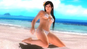 обоя 3д графика, люди , people, девушка, фон, взгляд