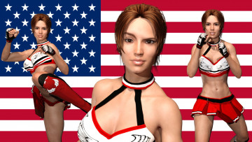 Картинка 3д+графика спорт+ sport поза фон взгляд девушка