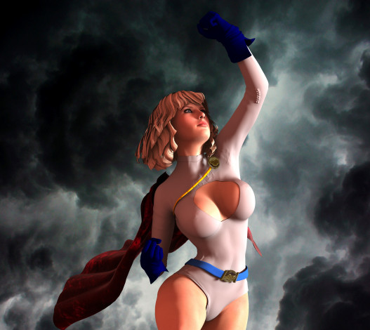 Обои картинки фото 3д графика, фантазия , fantasy, фон, взгляд, девушка