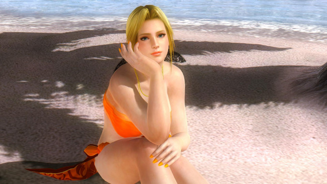 Обои картинки фото 3д графика, люди , people, девушка, грудь, фон, взгляд