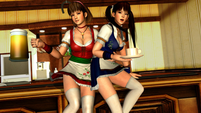 Обои картинки фото 3д графика, люди , people, девушки, взгляд, фон