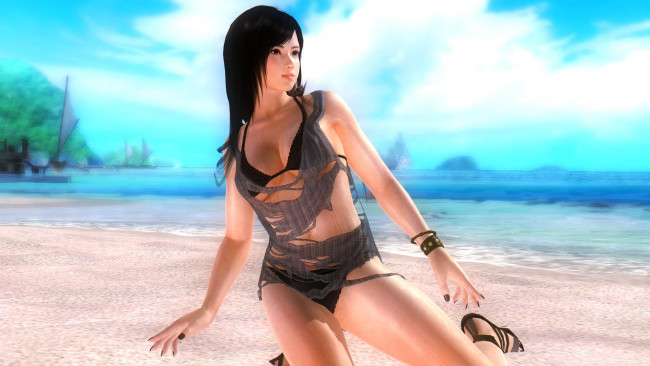 Обои картинки фото 3д графика, люди , people, фон, kokoro, взгляд, девушка