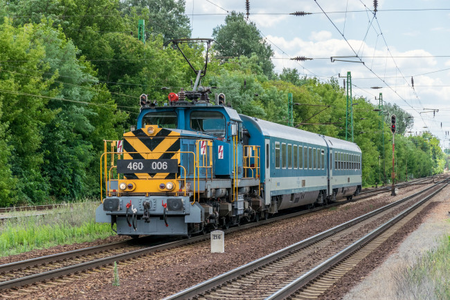 Обои картинки фото техника, электровозы, локомотив, состав