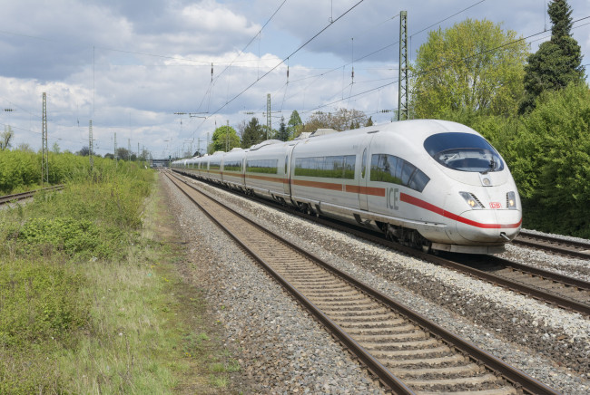 Обои картинки фото техника, поезда, локомотив, состав