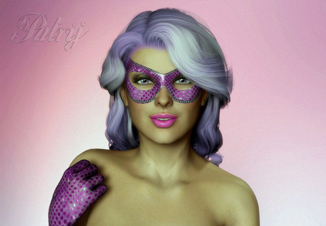 Обои картинки фото 3д графика, портрет , portraits, девушка, взгляд, фон