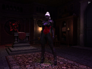 Картинка 3д+графика эльфы+ elves фон эльфийка взгляд