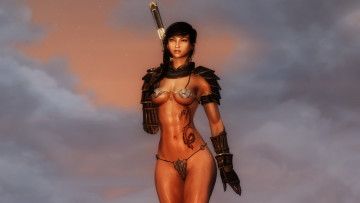 Картинка 3д+графика амазонки+ amazon фон взгляд девушка