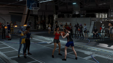 Картинка 3д+графика фантазия+ fantasy фон девушки взгляд