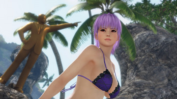 обоя 3д графика, люди , people, фон, взгляд, девушка