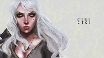 Картинка видео+игры the+witcher+3 +wild+hunt фон взгляд девушка