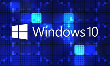 Картинка компьютеры windows++10 фон логотип