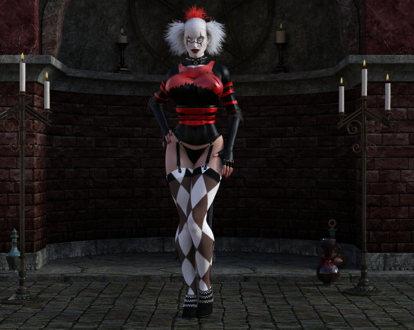 Обои картинки фото 3д графика, фантазия , fantasy, фон, взгляд, девушка