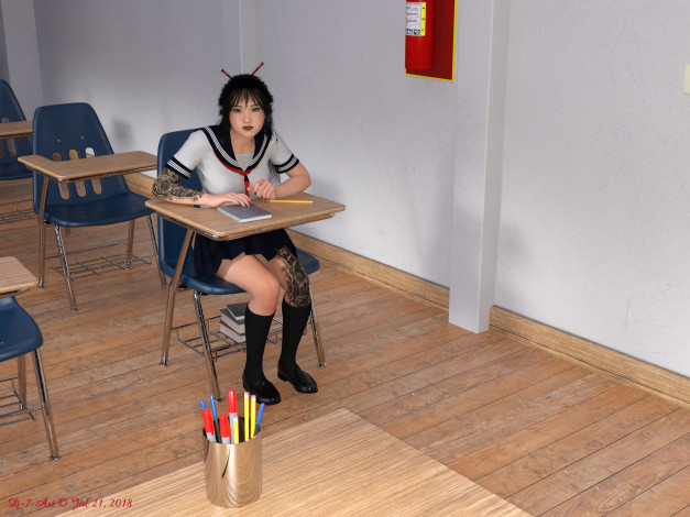 Обои картинки фото 3д графика, люди , people, фон, взгляд, девушка