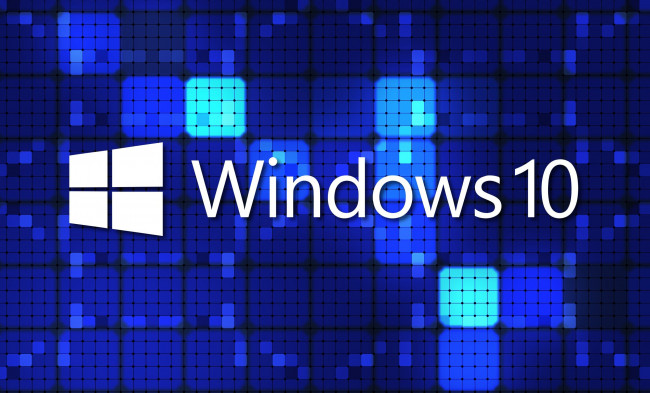 Обои картинки фото компьютеры, windows  10, фон, логотип
